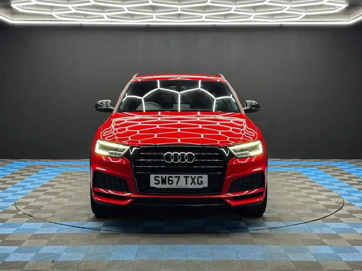 Used Audi Q3 Black Edition 2018 Red SUV