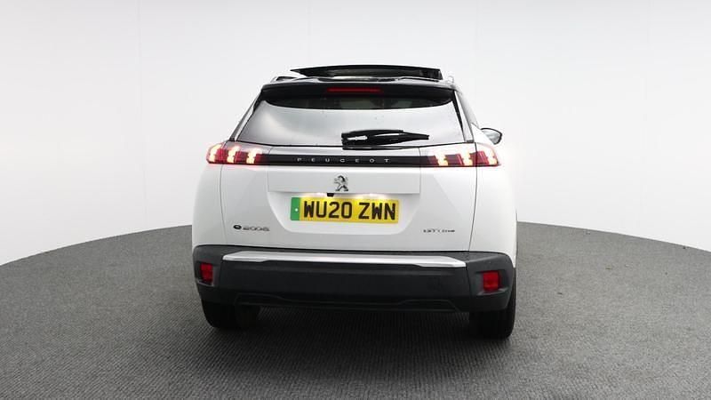 Used Peugeot e-2008 GT-line 98 kW (134 HP) 2020 White SUV