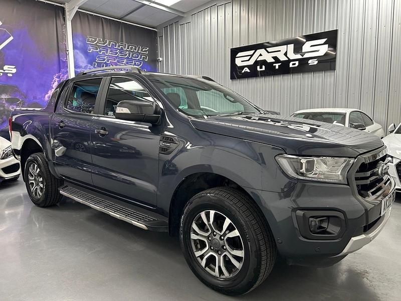 Grey Used 2022 Ford Ranger Wildtrack Pickup | £13,000 - Image 1/4