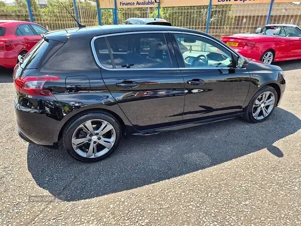 Used Peugeot 308 GT-line 2020 Black Hatchback