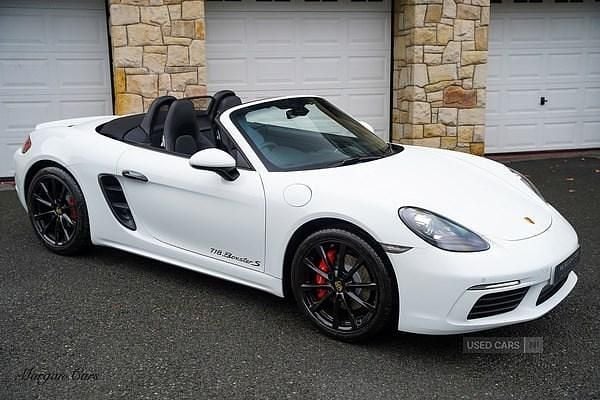 Used Porsche 718 Boxster 2025 White Cabriolet