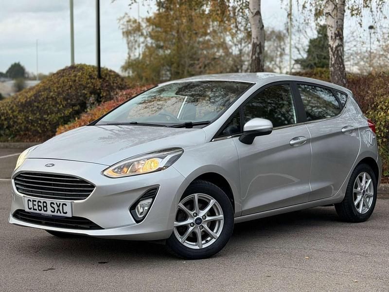 Used Ford Fiesta Zetec 2018 Silver Hatchback