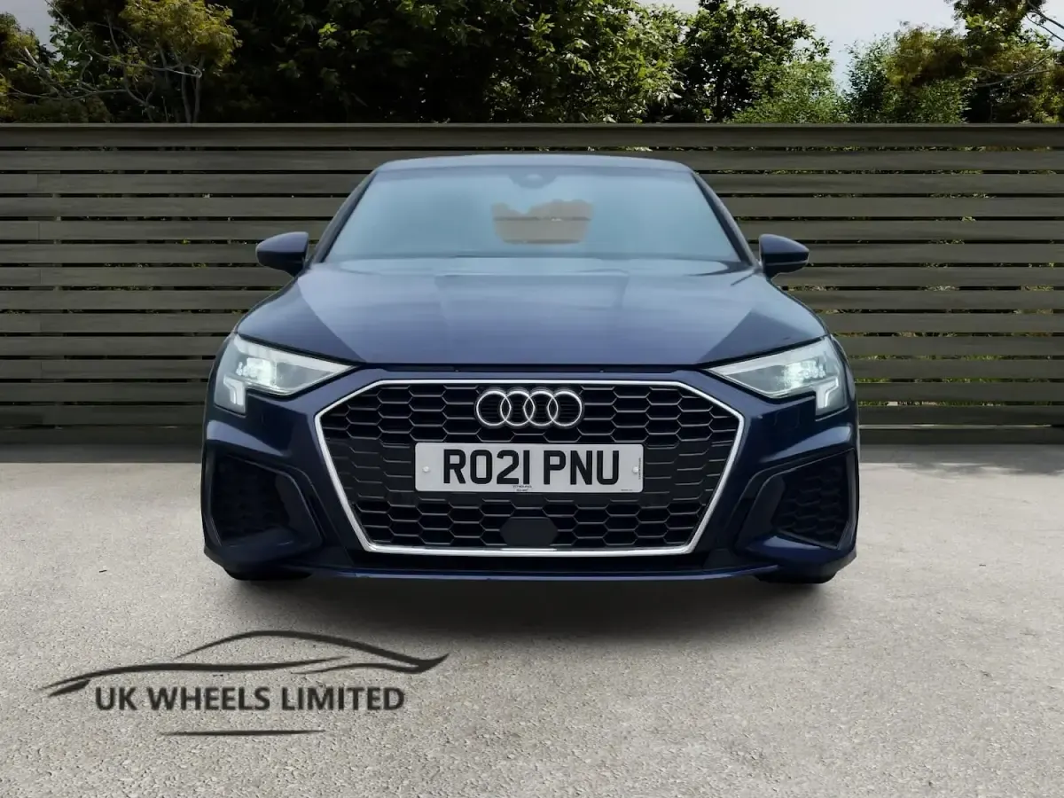 Used Audi A3 Sportback S-Line 110 HP (80 kW) 2021 Blue Hatchback