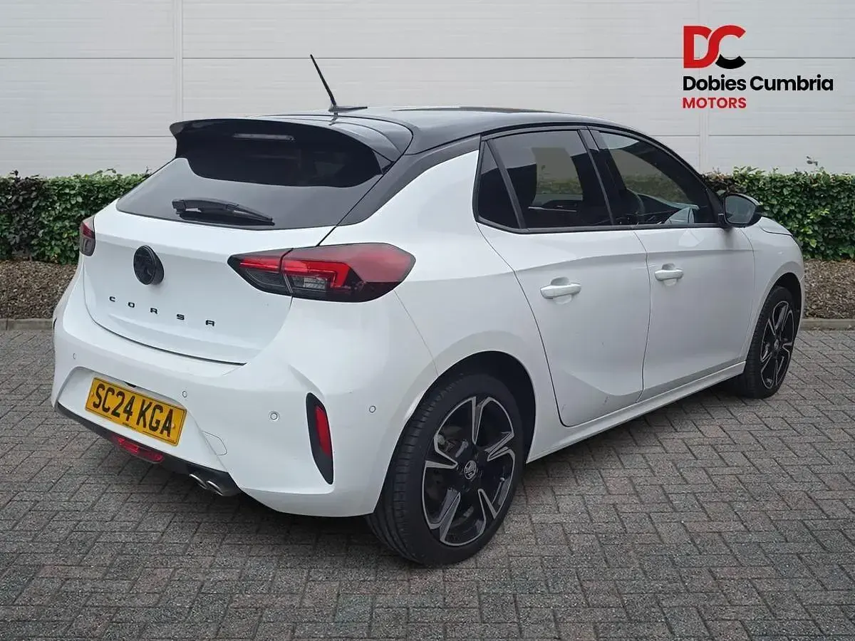 Used Vauxhall Corsa S 130 HP (95 kW) 2024 White Hatchback