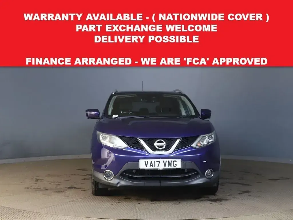 Used Nissan Qashqai S 110 HP (80 kW) 2017 Blue SUV