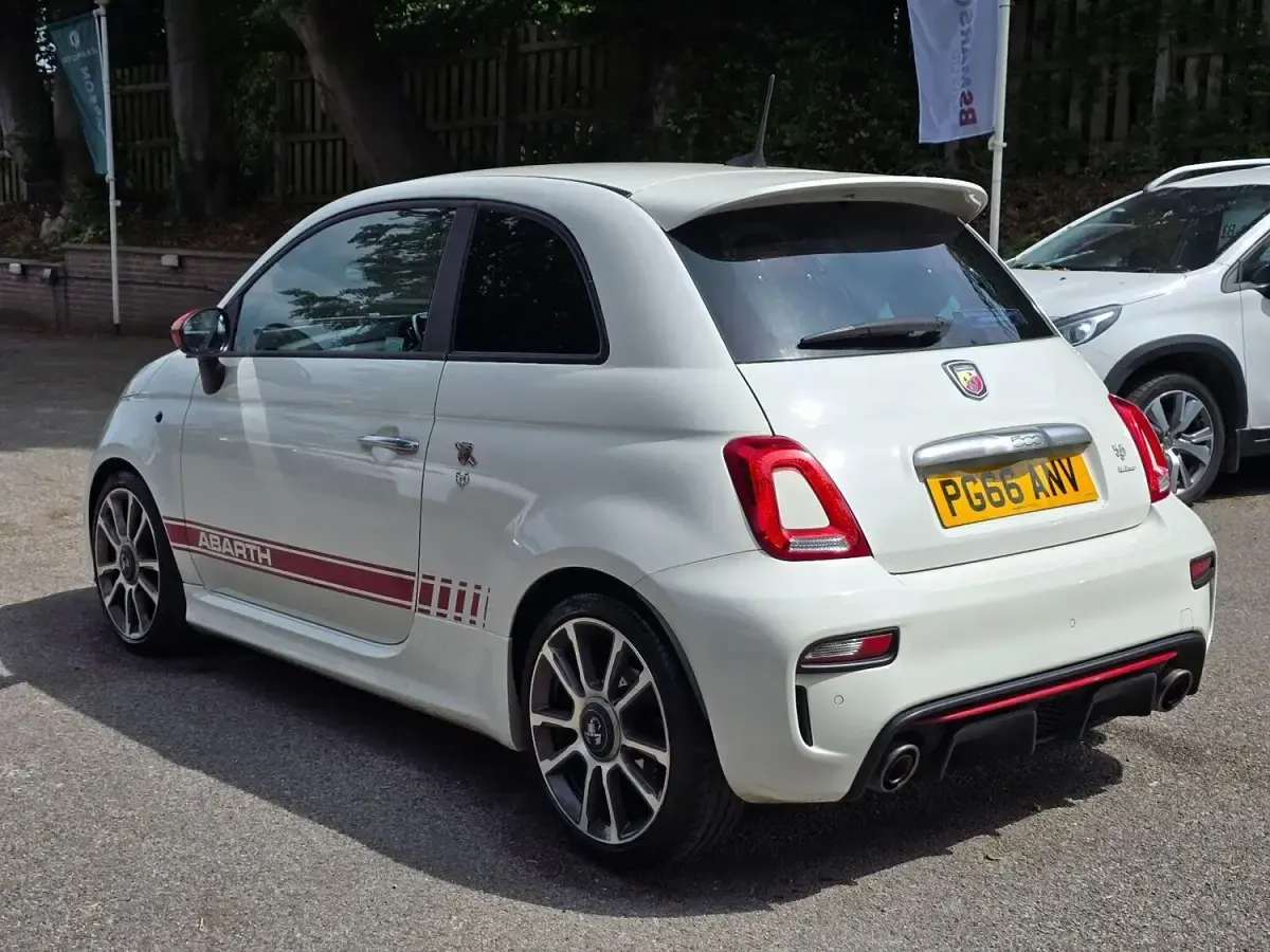 Used Abarth 500 Turismo 2016 White Hatchback