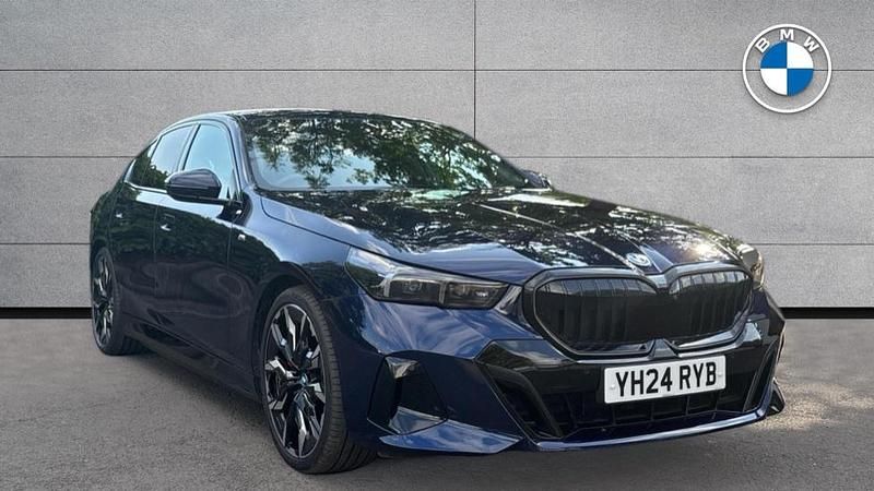 Blue Used 2024 BMW 550e M Sport | £54,950 (Fair price) - Image 1/4