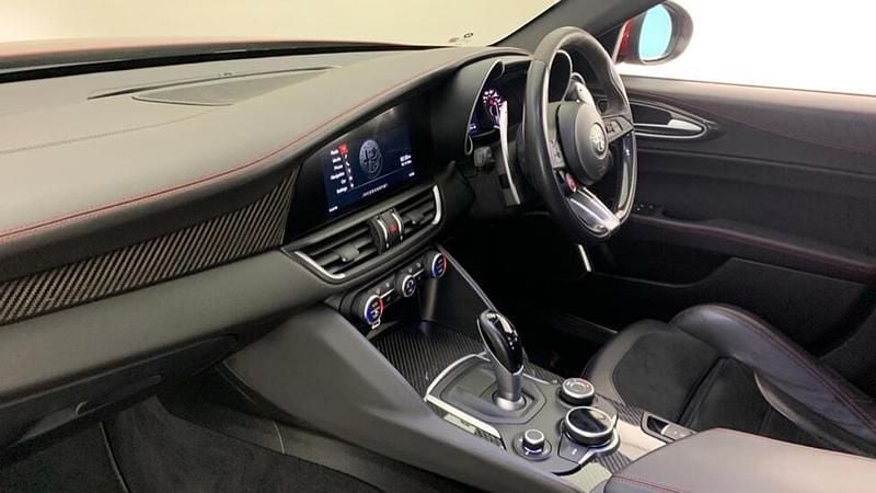 Red Used 2019 Alfa Romeo Giulia Quadrifoglio Sedan | £39,258 (Expensive) - Image 1/4
