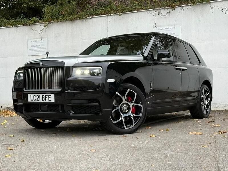 Black Used 2021 Rolls Royce Cullinan SUV | £229,995 - Image 1/4