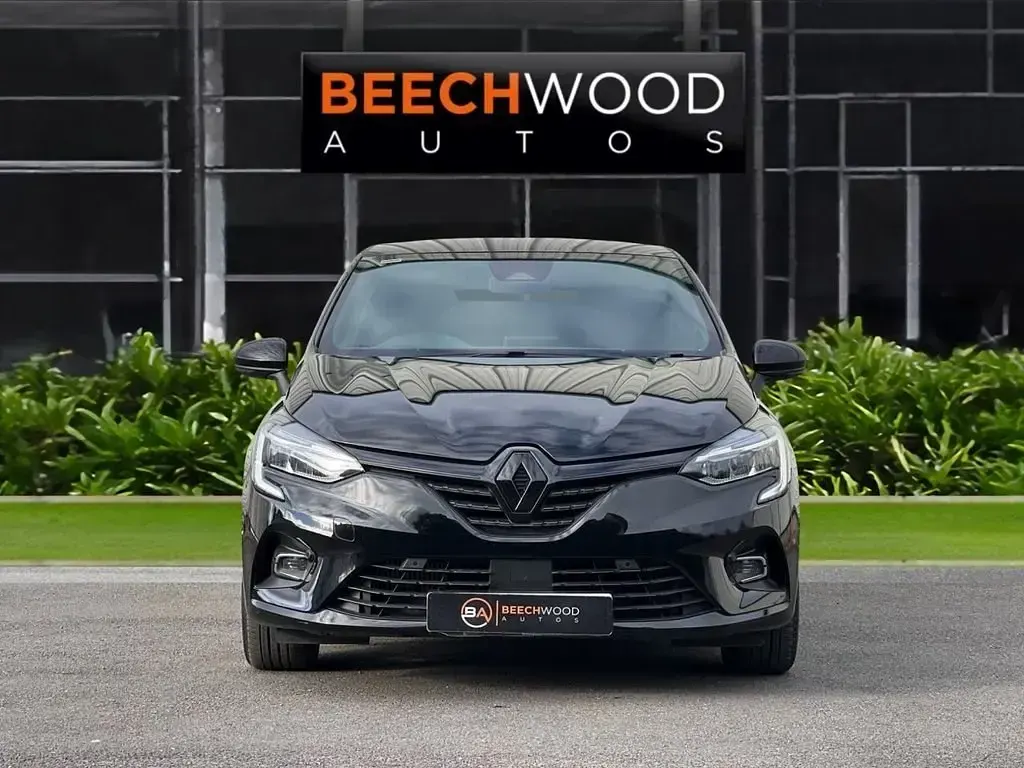 Begagnad Renault Clio V Iconic 100 HK (73 kW) 2020 Svart Halvkombi