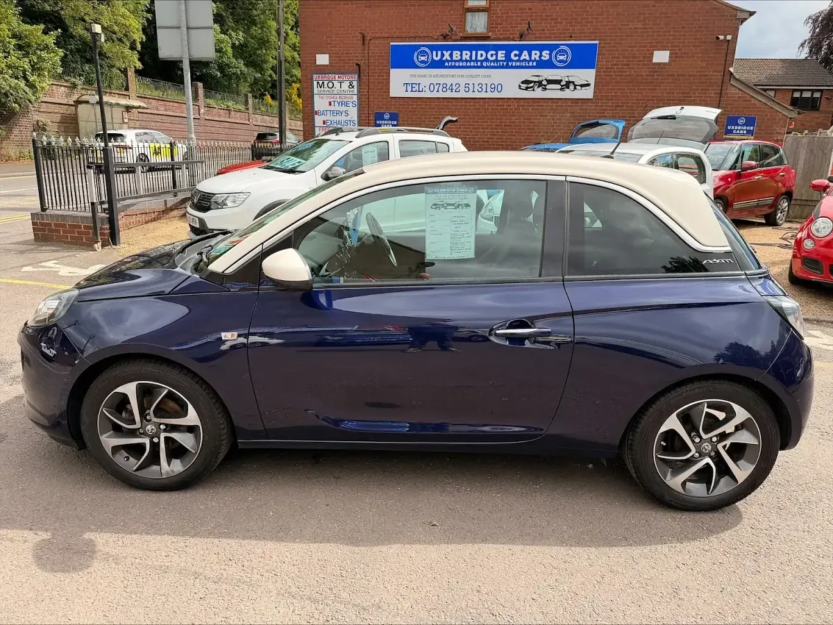 Used Vauxhall Adam Jam 2015 Blue Hatchback