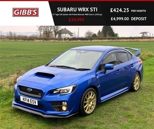 Blue Used 2014 Subaru WRX Sedan | £24,995 - Image 1/1
