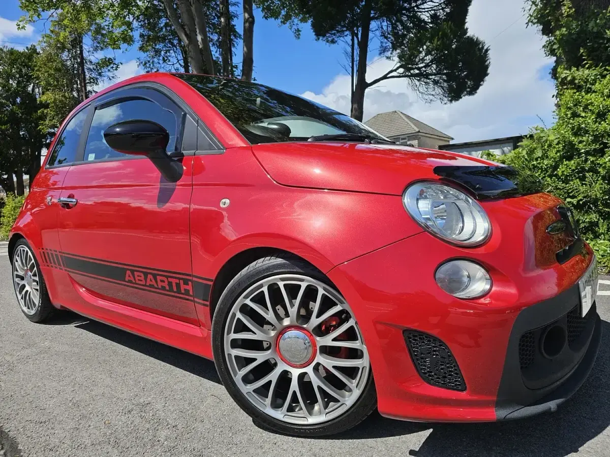 Used Abarth 595 Turismo 160 HP (117 kW) 2016 Red Hatchback