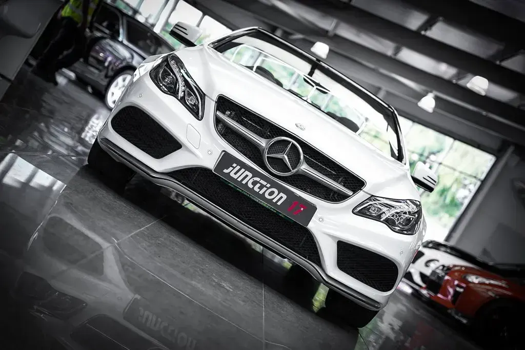Used Mercedes E400 AMG 2014 White Cabriolet
