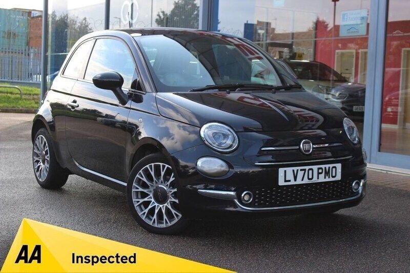 Black Used 2020 Fiat 500 Star Hatchback | £8,995 (Fair price) - Image 1/4