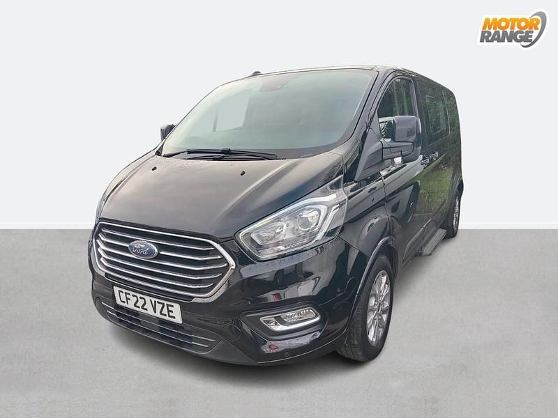 Used Ford Tourneo Custom Titanium 130 HP (95 kW) 2022 Black Van