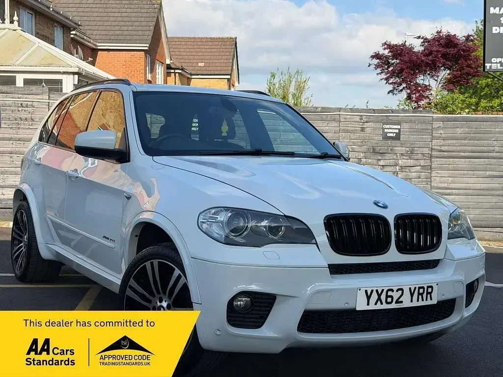 Begagnad BMW X5 M Sport 2012 Vit SUV