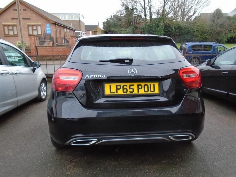 Used Mercedes A200 2016 Black Hatchback