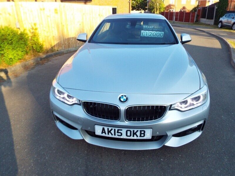 Silver Used 2015 BMW 425 M Sport Coupe | £12,000 - Image 1/4
