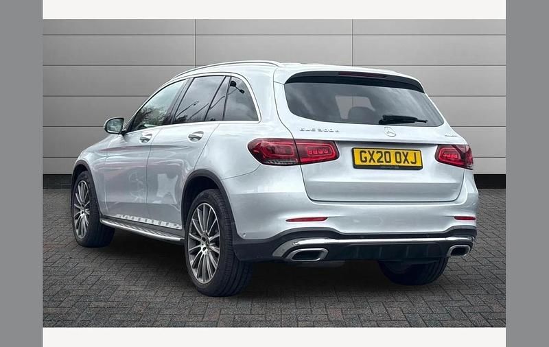 Used Mercedes GLC300 AMG Line Premium 241 HP (177 kW) 2020 Silver SUV