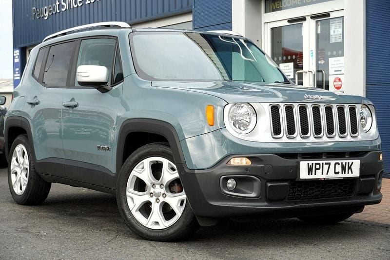 Grey Used 2017 Jeep Renegade Limited SUV | £9,495 (Fair price) - Image 1/3