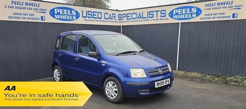 Blue Used 2008 Fiat Panda Dynamic Hatchback | £1,975 (Good price) - Image 1/4