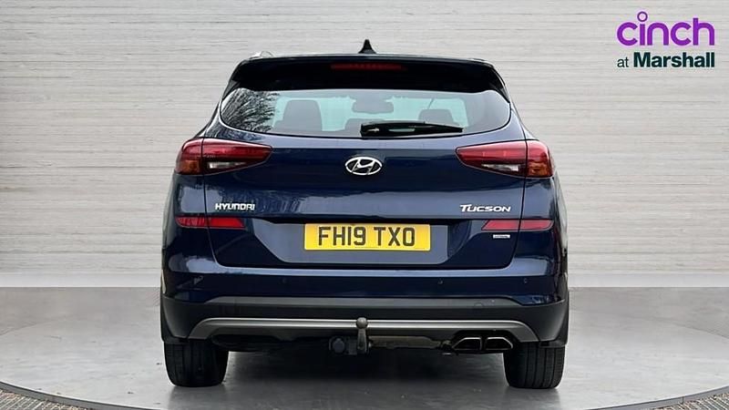 Used Hyundai Tucson Premium SE 185 HP (136 kW) 2019 Blue SUV