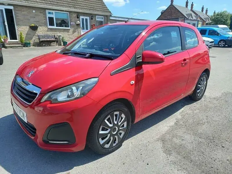 Used Peugeot 108 Active 2015 Red Hatchback