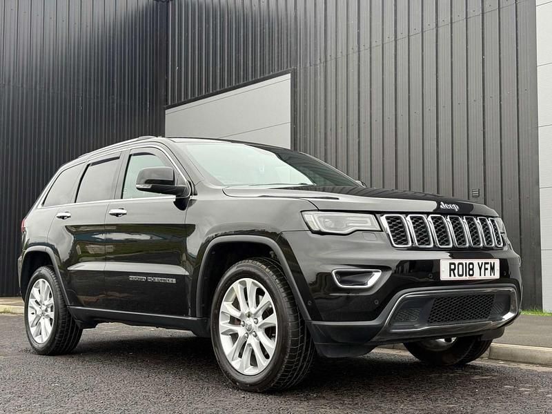 Black Used 2018 Jeep Grand Cherokee Limited SUV | £16,490 (Good price) - Image 1/4