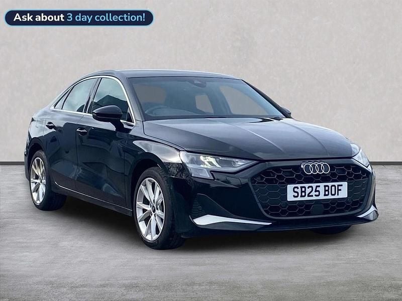 Used Audi A3 Sport 116 HP (85 kW) 2025 Black Sedan