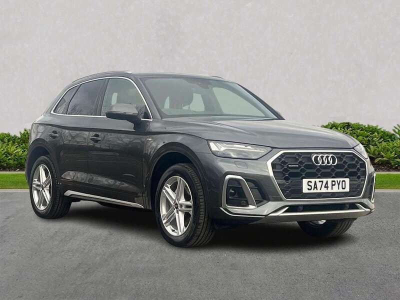 Grey Used 2024 Audi Q5 S-Line SUV | £39,903 (Fair price) - Image 1/4
