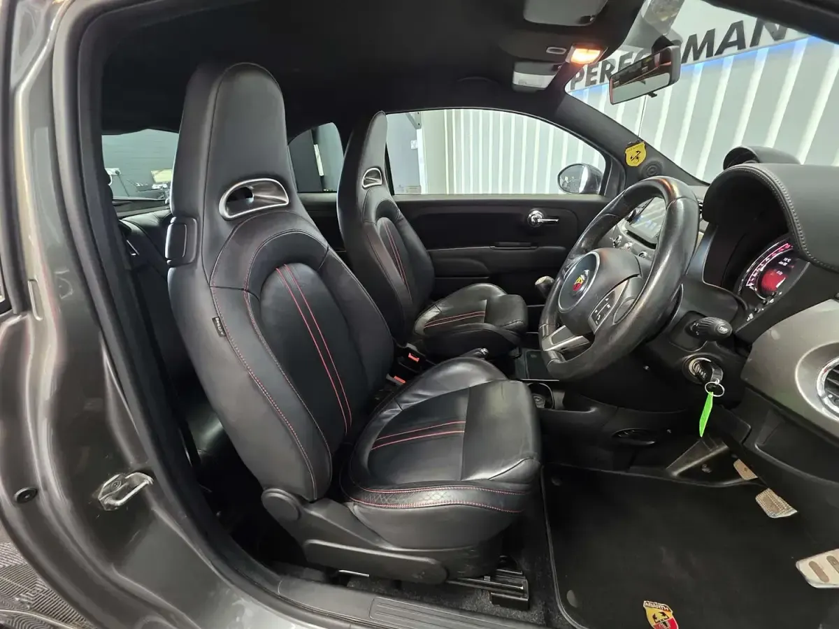 Used Abarth 595 160 HP (117 kW) 2016 Grey Hatchback