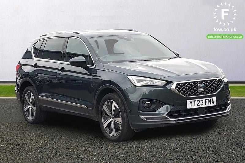 Green Used 2022 Seat Tarraco XCELLENCE SUV | £24,599 (Fair price) - Image 1/3