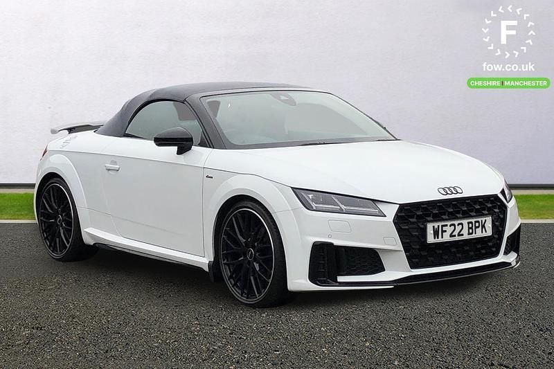 White Used 2022 Audi TT Black Edition Cabriolet | £28,099 (Fair price) - Image 1/4