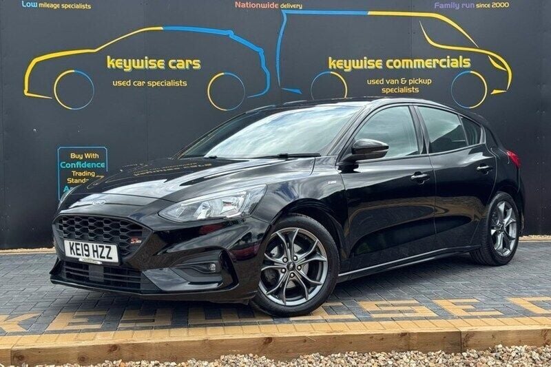 Black Used 2019 Ford Focus ST-Line Hatchback | £11,490 (Fair price) - Image 1/1