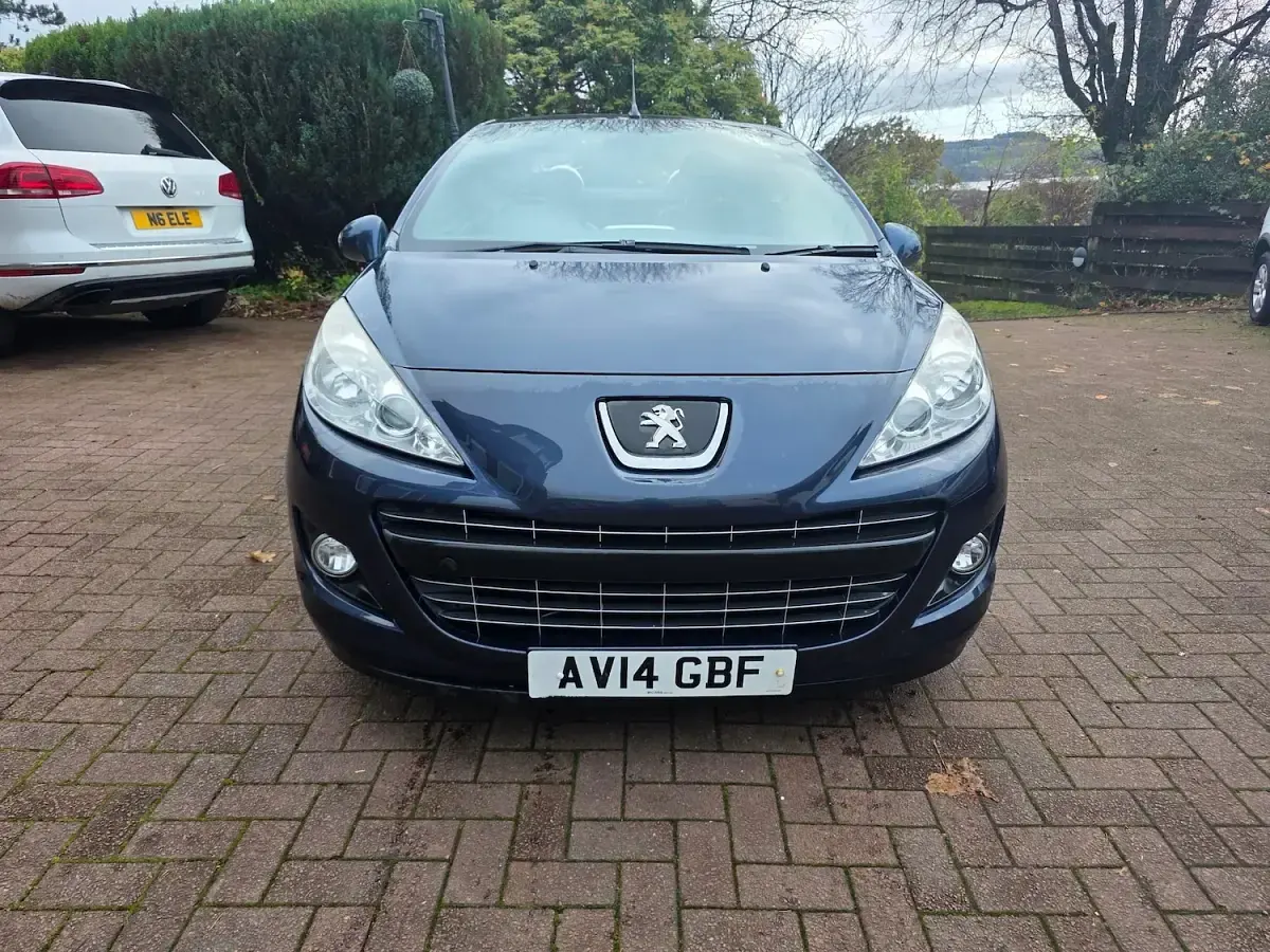 Used Peugeot 207 Allure 2014 Blue Cabriolet