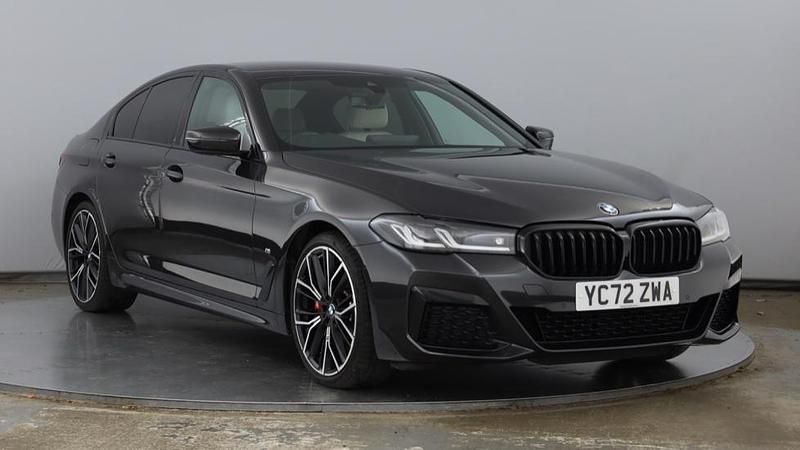 Grey Used 2022 BMW 520 M Sport | £31,500 (A bit pricey) - Image 1/4