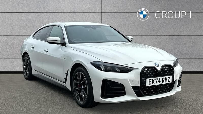 White Used 2025 BMW 420 Gran Coupé M Sport Coupe | £35,392 (Good price) - Image 1/4