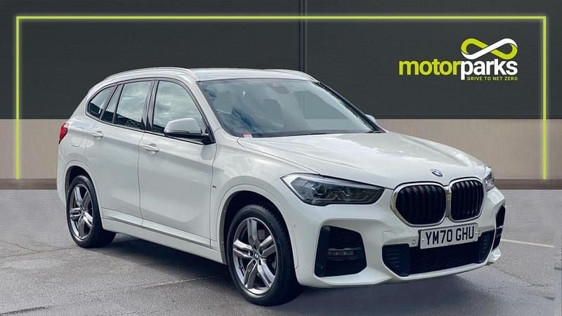 Alpine white gloss Used 2021 BMW X1 M Sport SUV | £17,700 (Good price) - Image 1/4