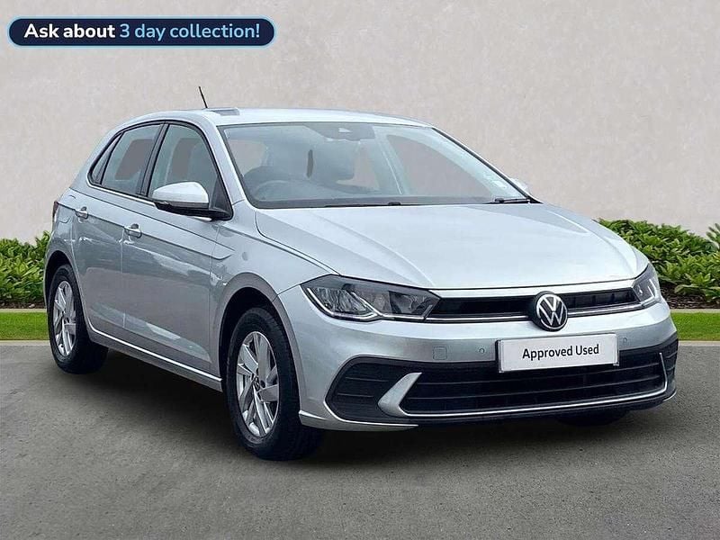 Silver Used 2022 VW Polo Life Hatchback | £15,999 (Fair price) - Image 1/4