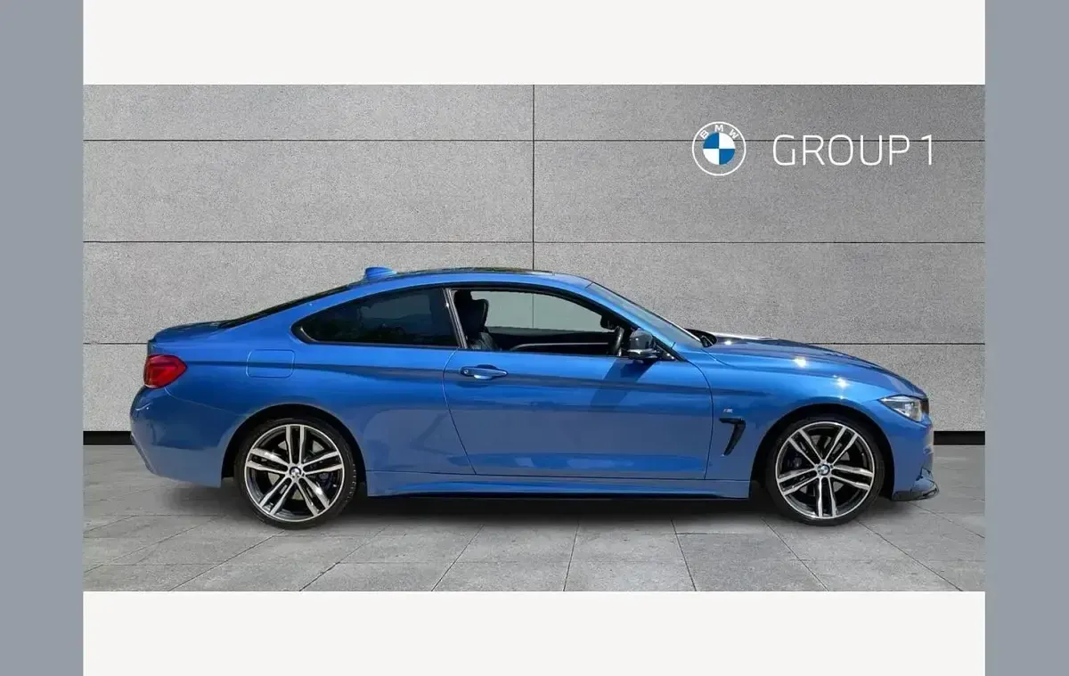 Used BMW 420 M Sport 187 HP (137 kW) 2018 Blue Coupe