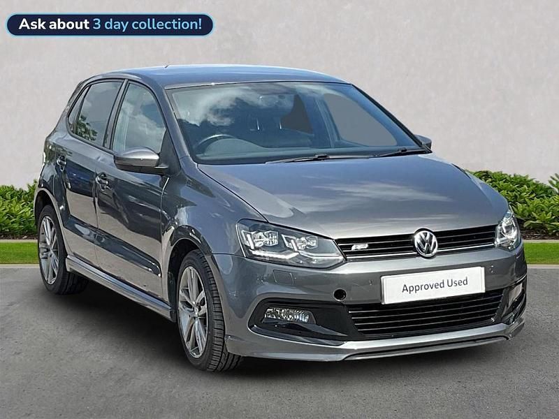 Grey Used 2017 VW Polo R-line Hatchback | £10,275 (A bit pricey) - Image 1/4