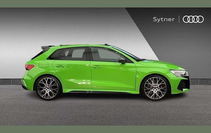 New Audi RS3 Comfort 394 HP (289 kW) 2025 Green Sedan