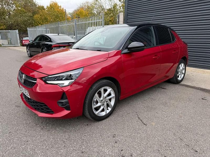 Used Vauxhall Corsa SRi 100 HP (73 kW) 2020 Red Hatchback