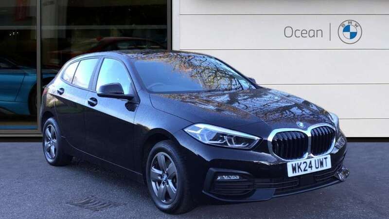 Black Used 2024 BMW 118 Comfort Edition Hatchback | £20,990 (Good price) - Image 1/4