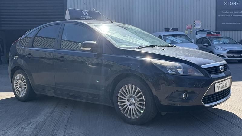 Used Ford Focus Titanium 2008 Black Hatchback