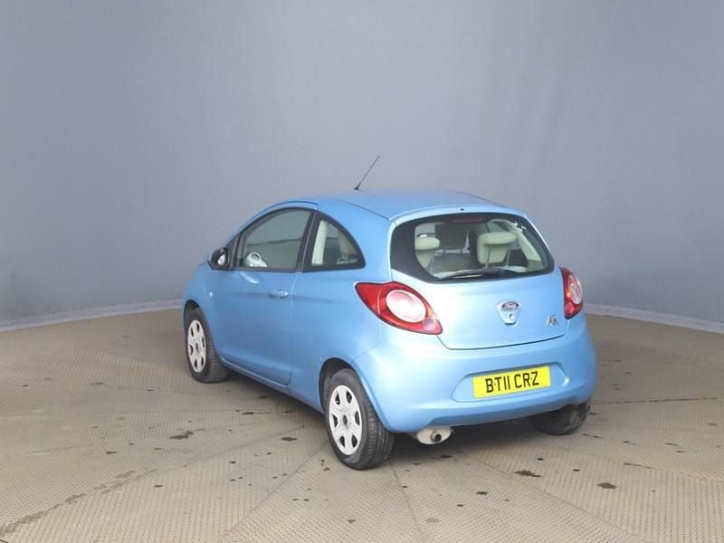 Used Ford Ka 69 HP (50 kW) 2011 Blue Hatchback