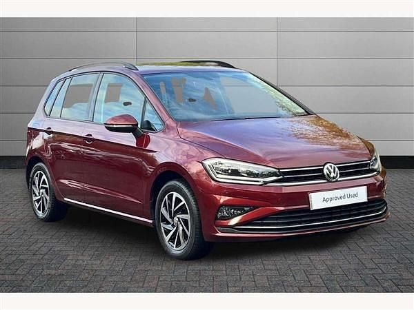 Red Used 2020 VW Golf Sportsvan Match MPV | £17,690 (A bit pricey) - Image 1/3