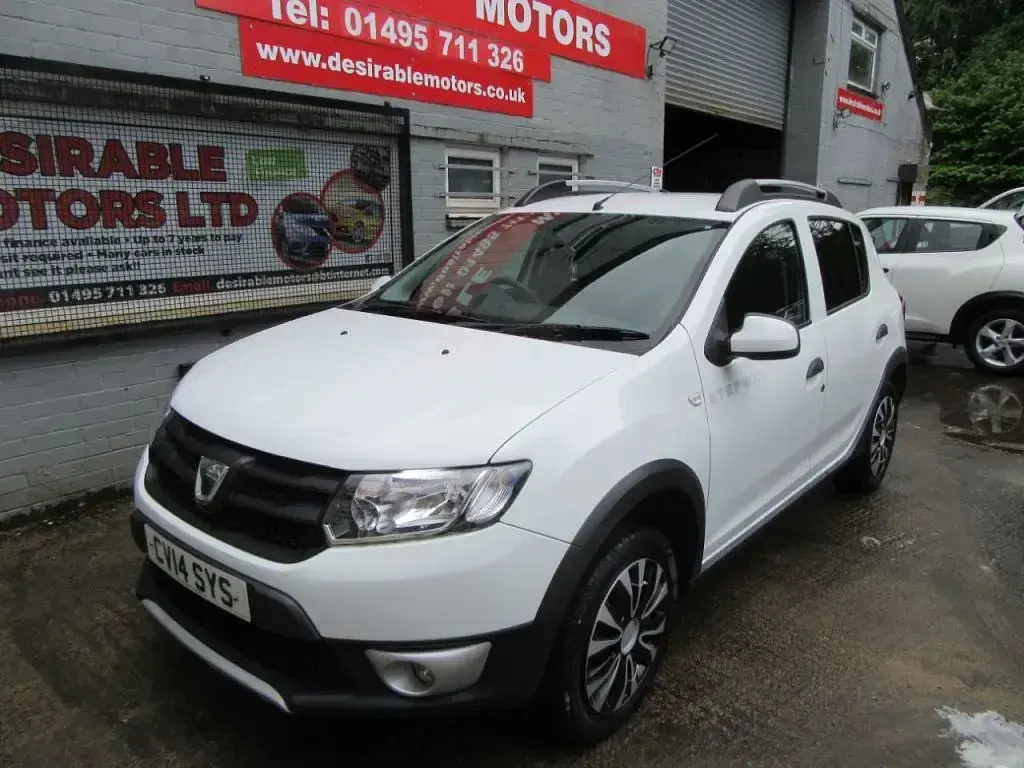 Used Dacia Sandero Ambiance 2014 White Hatchback