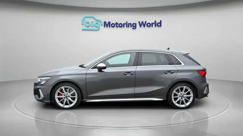 Begagnad Audi S3 Sportback 310 HK (228 kW) 2022 Grå Halvkombi